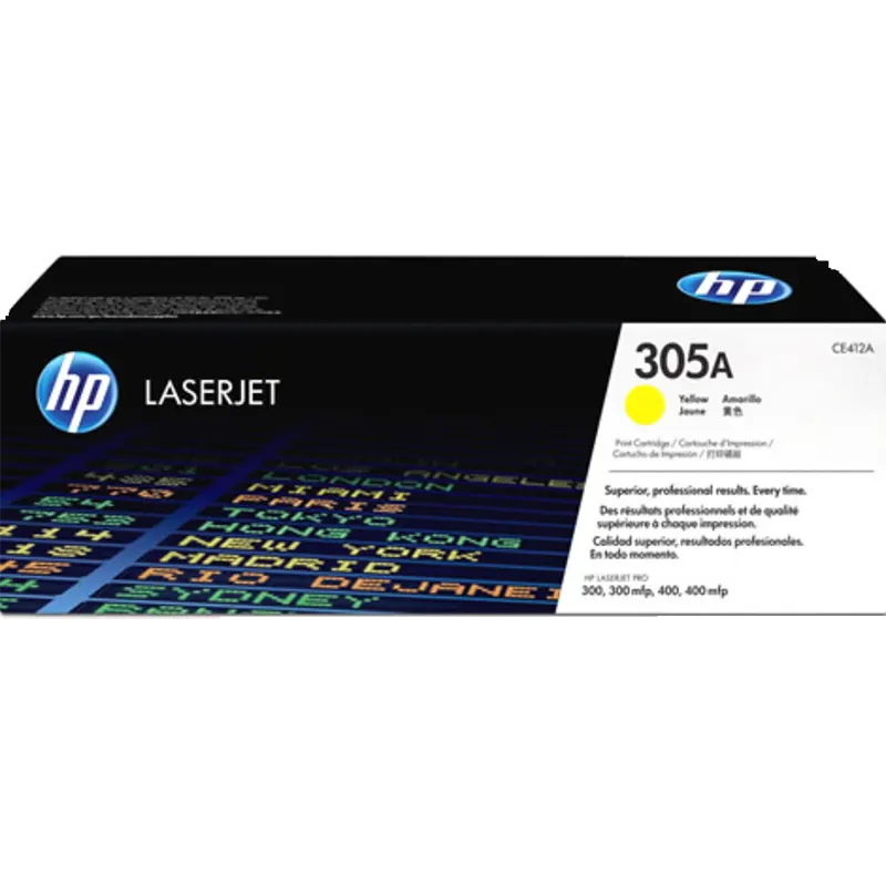 HP 305A TONER YELLOW CE412A Mascom International.webp